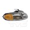 Tyc 96-99 Dg Crvan/Pm Voygr/Cr Twncn Head Lamp, 20-3163-88 20-3163-88 - alternate 7